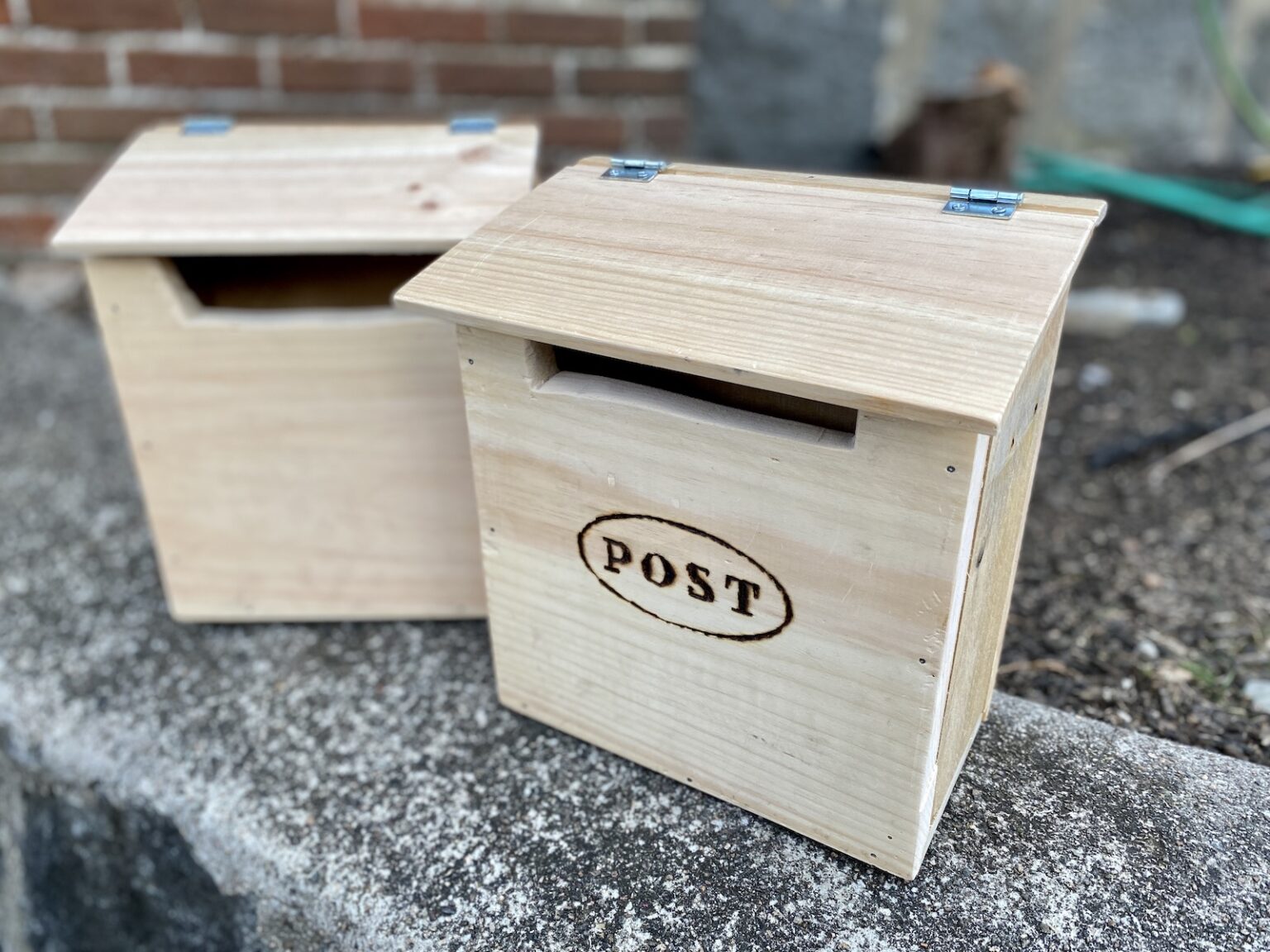 DIY mailbox: Build an British-style postbox with scrap wood | House and ...